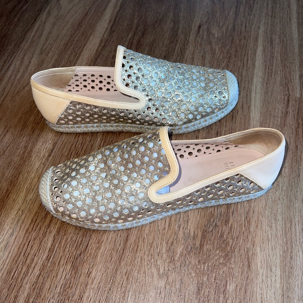 Stuart Weitzman Women’s County Ballet Flat | Espadrilles | Size 9.5 - Picture 2 of 15